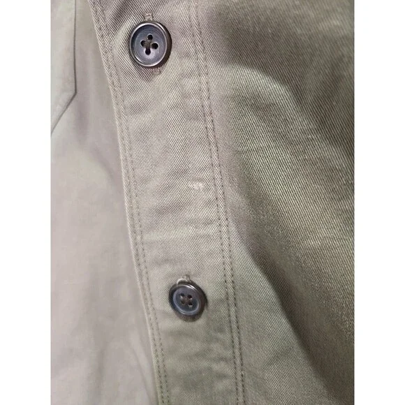 Chaps Ralph Lauren Canvas Chore Jacket Barn Coat Beige 3XT Plaid Flannel Lined